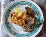 Foto del paso 9 de la receta: Solomillo de cerdo al horno con pastel de patata