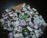 A picture of step 1 of Dal kanda.