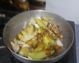 A picture of step 4 of Traditional Bengali Mix Vegetables.