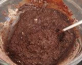 Foto del paso 2 de la receta: Brownie con arándanos y almendras