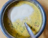 A picture of step 2 of Veg Chila.
