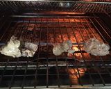 A picture of step 2 of California Farm Tea Smoked Shallots and Chicken Liver Snack.
