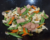 Foto langkah ke 4 dari resep Buncis Brumkol Saus Tiram (Ide Bento).