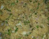 A picture of step 3 of Allu ke kabab.