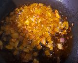 A picture of step 3 of Raw Papaya Sabzi.