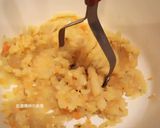 A picture of step 4 of Potato Gnocchi with Curry Sauce.