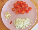 Foto del paso 5 de la receta: Espaguetis a la Marinera con carne de bocas de Cangrejo