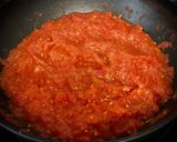 Foto del paso 9 de la receta Tallarines frescos con salsa de espinacas y tomate
