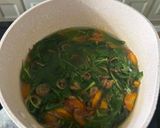 Foto langkah ke 3 dari resep Sayur Bayam Wortel Bening (Tanpa Minyak).
