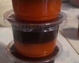 Foto langkah ke 2 dari resep Puding labu mix coklat.
