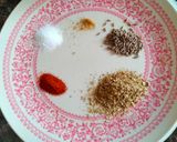 A picture of step 3 of Gingery Bathua Paratha.