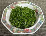 A picture of step 1 of Creamy Lasooni Methi.