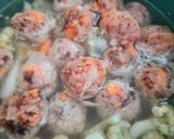 Foto langkah ke 6 dari resep Sop Bakso Lo hua Ayam.