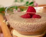 Foto del paso 3 de la receta: Bol de chía con crema de cacahuetes y frutos rojos 🍓