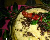 A picture of step 3 of Raw mango and chana daal chutney.