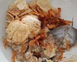 Foto langkah ke 2 dari resep Bubur ayam simple but fancy.