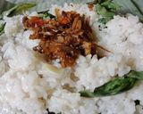 Foto langkah ke 4 dari resep Nasi Bakar Sambal Teri ala Dapur Asparaga.