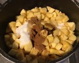 Une image de l'étape 5 de Confit de pommes au brandy, vanille et cannelle.