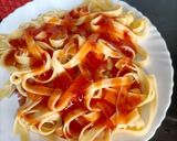 Foto del paso 3 de la receta: Spaghetti al salmón agridulce