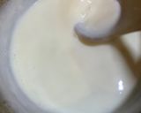Foto langkah ke 4 dari resep Choco Cheese Silky Pudding.