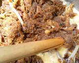 A picture of step 2 of Chicken floss.