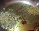 A picture of step 1 of Sarso and bathua bhujiya.