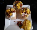 A picture of step 2 of Mango mastani.