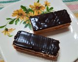 Foto del paso 3 de la receta: Obleas rellenas con baño de chocolate