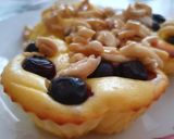 Low carb áfonyás sajttorta karamellizált mandulával recept fázis 4 fotója