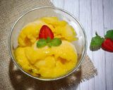 Foto langkah ke 3 dari resep Sorbet mangga.
