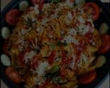 પનીર પાસ્તા મેગ્ગી નૂડલ્સ સીઝલર (Paneer Pasta Maggi Noodles Sizzler Recipe In Gujarati) રેસીપી સ્ટેપ4ફોટો