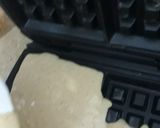 A picture of step 5 of POTATO WAFFLES   #cookwithtehmina.