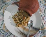 A picture of step 14 of Veg mataka biryani.