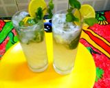 A picture of step 3 of Virgin Mojito.