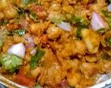 A picture of step 4 of Chana Chat.