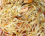 A picture of step 4 of Pasta with Sausage.