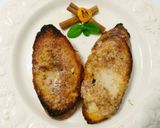 A picture of step 18 of Oven-Caramelized Torrijas with Strawberry Compote and Muscat Wine (No Oil!).
