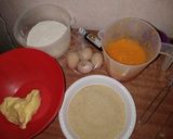A picture of step 1 of Pawpaw cake#weeklyjikonichallenge.