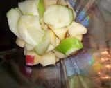 A picture of step 1 of ABC mint juice.