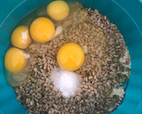 A picture of step 1 of Nut bread.