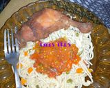 A picture of step 10 of Spagh macaroni With Tomato Sauce.
