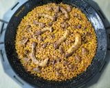 Foto del paso 5 de la receta: Arroz agazpachado con mollejas y cuellos de pollo