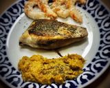 Foto del paso 10 de la receta: Sargo con langostinos y cremoso de mejillones