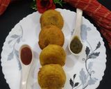 A picture of step 2 of Chickpea Flour (Batata Vada).