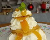 Une image de l'étape 6 de 🎄 Sapin feuilleté à la clémentine.