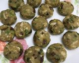 Gambar langkah 5 resipi Begedil Ayam Simple dan Sedap.