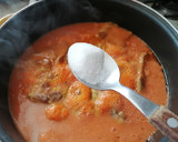 Foto del paso 8 de la receta: Champiñones con carne de puerco en salsa roja