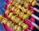 A picture of step 3 of Tandori aloo tikka.