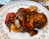 Foto del paso 7 de la receta: Pollo jerk con verduras mediterráneas