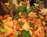 A picture of step 7 of Navratan Korma.